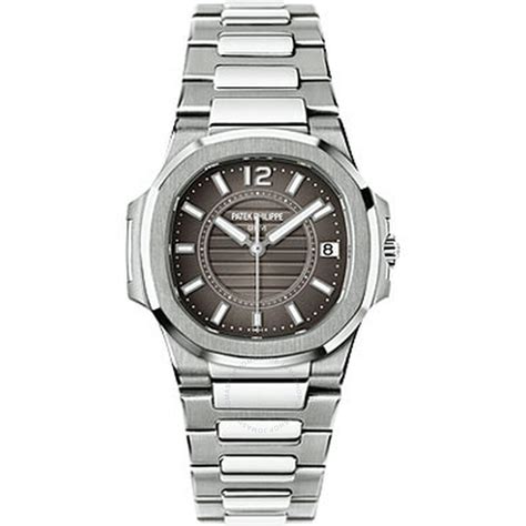 patek philippe 7011 1g-010|Patek Philippe Grey Dial 18kt White Gold Ladies Watch 7011.